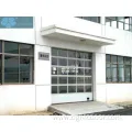 Residential Aluminum Frame Glass Sectional Garage Door